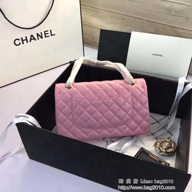 香奈兒CHANEL 原單精品升級版A1112進口小羊皮 金銀鏈條單肩斜挎包 DSC1418